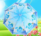 New Cartoon Children's Umbrella Mixed Color EVA Umbrella Customized logo Painted Children's Outdoor Umbrella