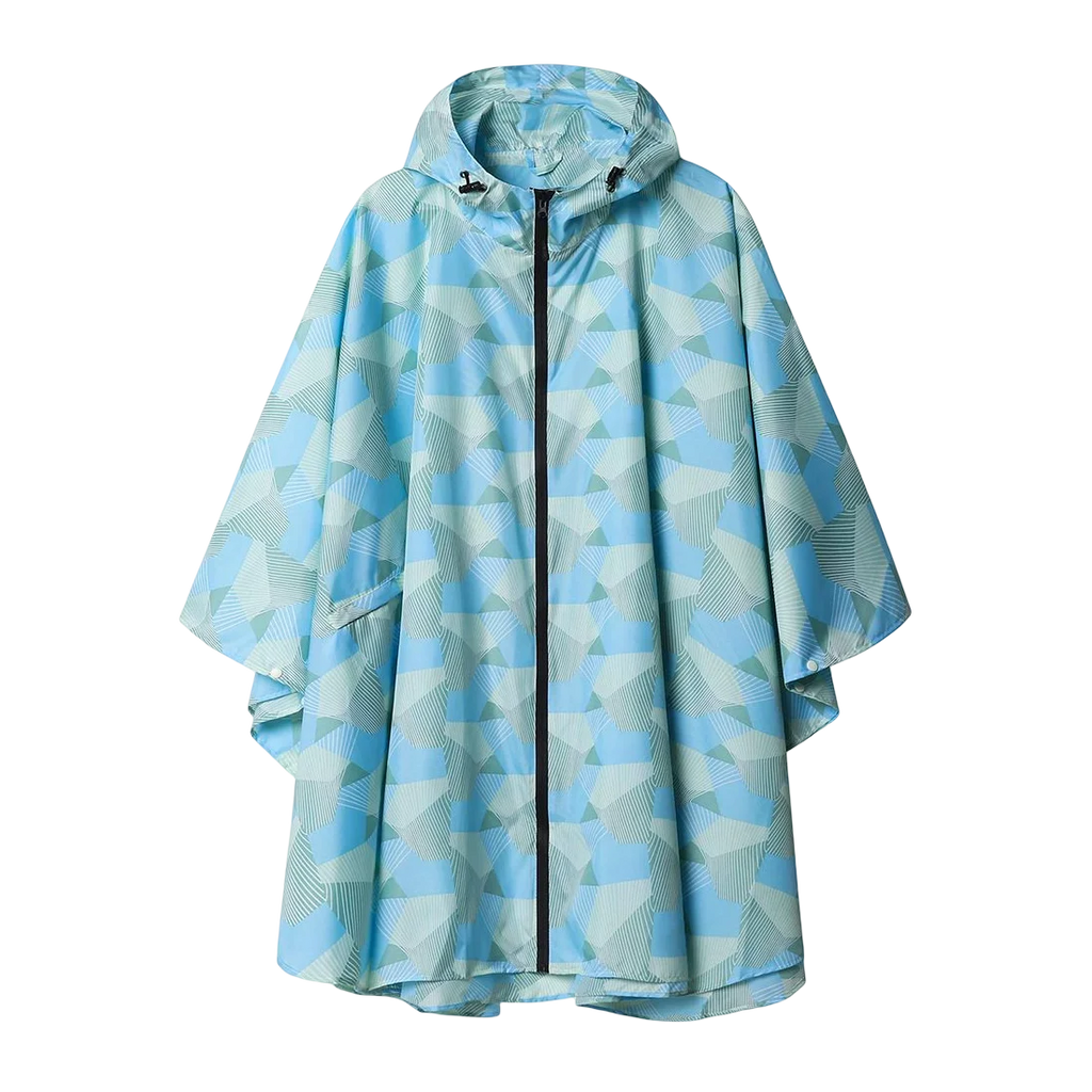 Women's Disposable Waterproof Raincoat Pockets Portable Poncho Fishing Hiking Colorful Flower Style Clothing Adults Girls