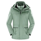 Women's and Men's Winter Fleece Jackets Hooded Warm Coats Sport Outdoor Fleece Jacket Coats