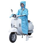 Women's Designer  Eco Friendly EVA Waterproof Raincoat Poncho Motorcycle Scooter Windbreaker With Logo Decoration