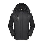 Outdoor Warm Padded Zipper Hooded Jacket High Polyester Windproof Waterproof Travel Wholesale Custom Printing Logo
