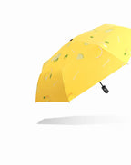 Fruit Series Fully-Automatic Adult Umbrella Sun Rain Protection Anti-Ultraviolet Pongee Material Black Coating Foldable Design