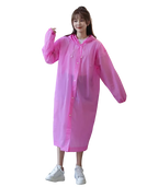 High Quality PEVA Adult Rain Poncho Factory-Price Waterproof Adult Rainwear Work Travel Hiking Custom Logo Outdoor Activities