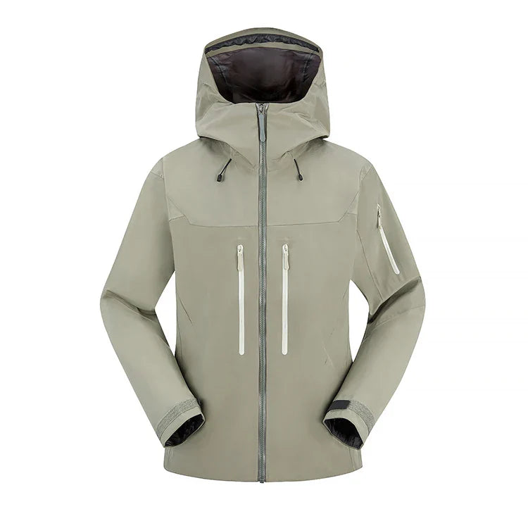 New Outdoor Fashion Men's Jacket for Adults for Hiking and Travel Made of Durable Polyester