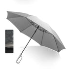 Fully Automatic Luxury Pongee Umbrella Custom Logo Printed for Adults Folding Design for Camping and Advertising