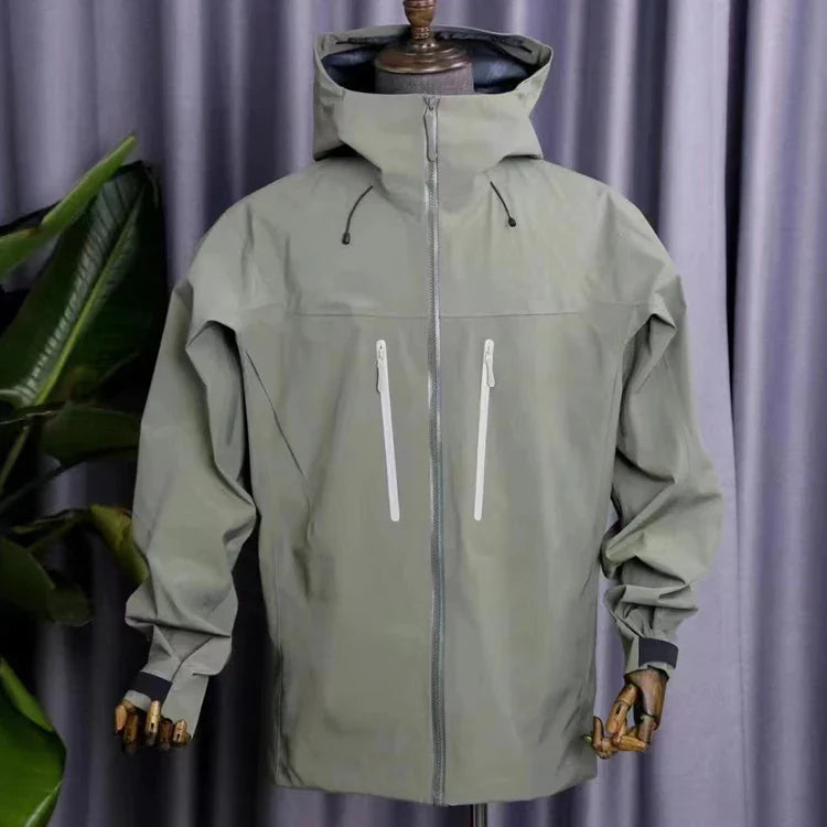 Custom Waterproof Outdoor Raincoat Jacket for Men and Women Wind Breaker Rain Coat Suit for Hiking