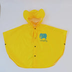 Waterproof Children's Poncho Kindergarten Primary School Group Enterprise Raincoat 3D Three-Dimensional Design