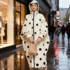 Adult Women's Durable Breathable Windproof Lightweight Reusable Waterproof Foldable Eco-Friendly Fashion Raincoat for for Hiking