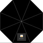 Automatic Open Sunproof Golf Umbrella High Quality Business Gift Grey Umbrella Portable 3 Folding Rain Umbrellas