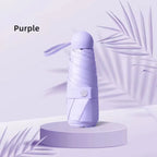Super Mini Pocket Compact UV 5-Folded Umbrella With Automatic Open Fabric Case for Sun Protection for Travel