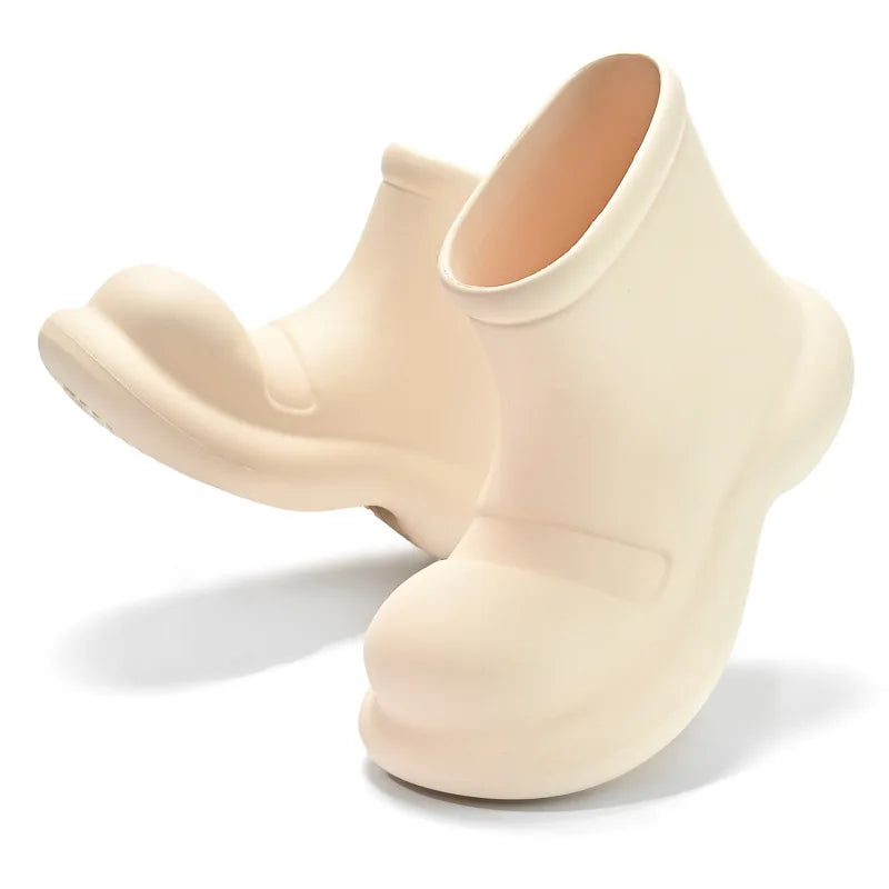 New Hot Selling EVA Macarone Baby Rain Boots Autumn Winter Comfortable Lightweight Breathable Elevated Rubber Anti-Slippery