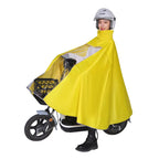 Bicycle Cycling Rain Poncho Waterproof Windbreaker Raincoat for Male & Female Cyclists and Motorcyclists