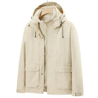 Men's Women's High Three-in-One Outdoor Diving Suit Windproof Waterproof Nylon Raincoat Travel Rain Featuring Polyester Logo