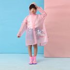 New Style High Quality Waterproof Raincoat Gear for Kids Factory- Supply Healthy Portable Cartoon Printing Reusable