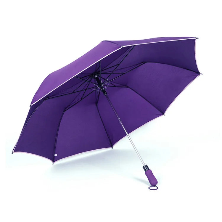 Umbrella Supplier 2 Fold Golf Umbrella Auto Open Promotion Golf Rain and Sun Umbrella