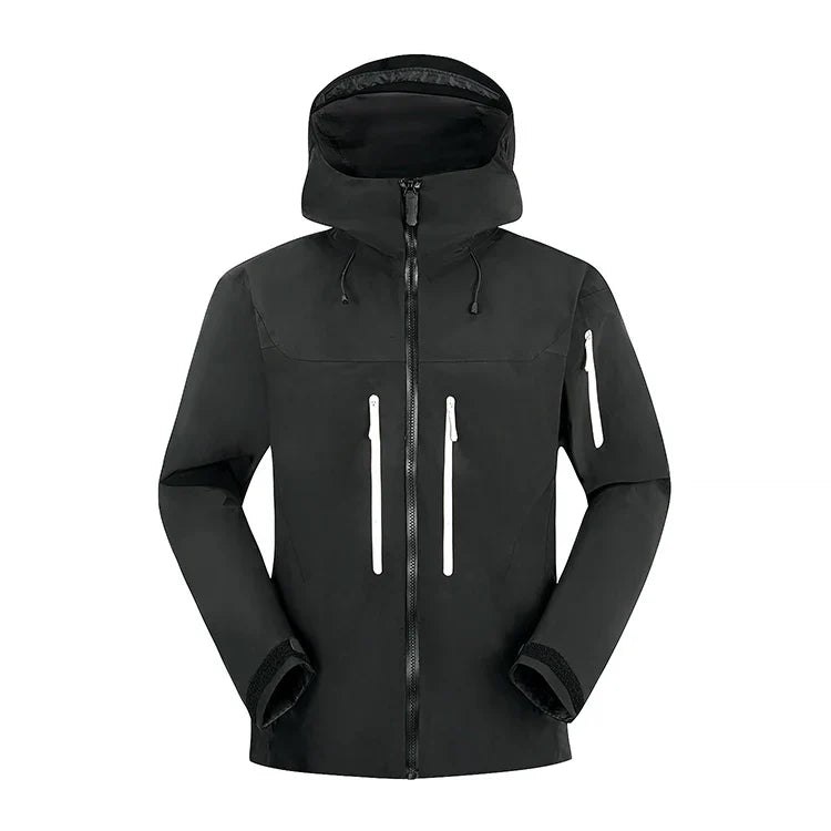 New Outdoor Fashion Men's Jacket for Adults for Hiking and Travel Made of Durable Polyester