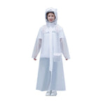 Women's Designer  Eco Friendly EVA Waterproof Raincoat Poncho Motorcycle Scooter Windbreaker With Logo Decoration