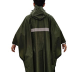 Use on Rainy Aumbrella Days Raincoat Fashionable Rain Gear Poncho New for Outdoor Travel Waterproof PVC Style Ecumbrellaly Adult