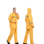 Wholesale PVC Reflective Rain Jacket Breathable Waterproof Clothes