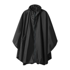 Women's Disposable Waterproof Rain Poncho Jacket Hood Blue Yellow Flower Style Polyester PU Includes Pockets Motorcycling