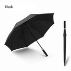 Outdoor Custom 27" 8K Straight Golf Umbrella EVA Handle 120CM Business Auto-open Rain Umbrella Adults Semi-Auto Control Logo