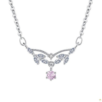 925 Silver Fairy Wing Necklace