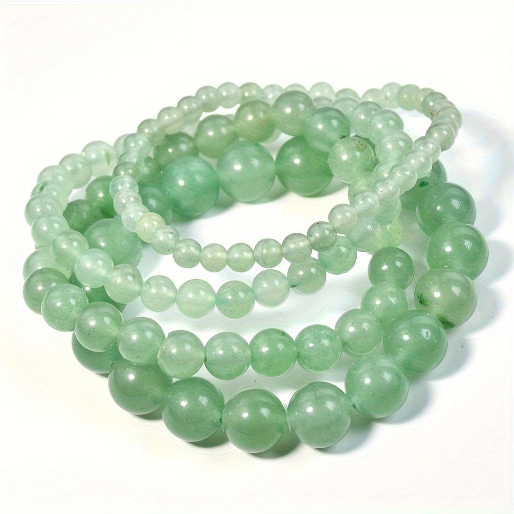 Stunning Green Aventurine Beaded Bracelet – Handcrafted bracelet, Natural Stone, Adjustable